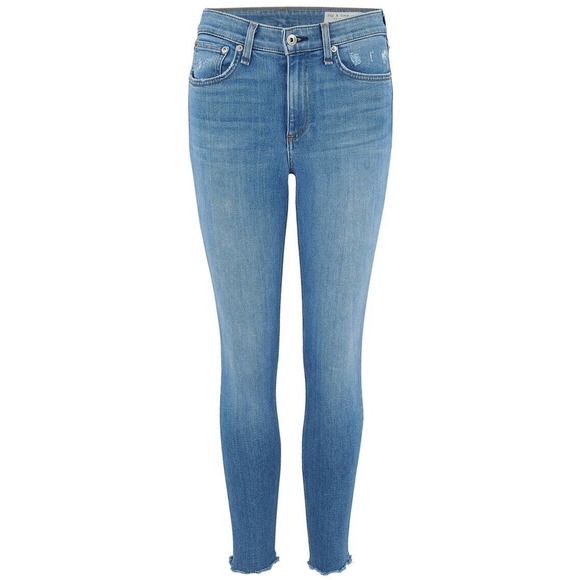 Rag & Bone Cate Mid-Rise Ankle Skinny Jean Palmer Wash Size 27 - Picture 1 of 9